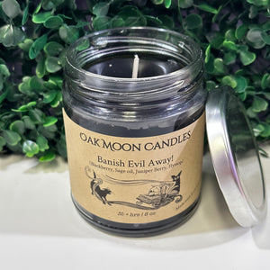 Banish Evil Away Jar Candle