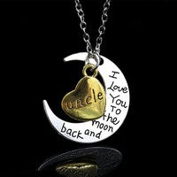 I Love You Moon Necklace