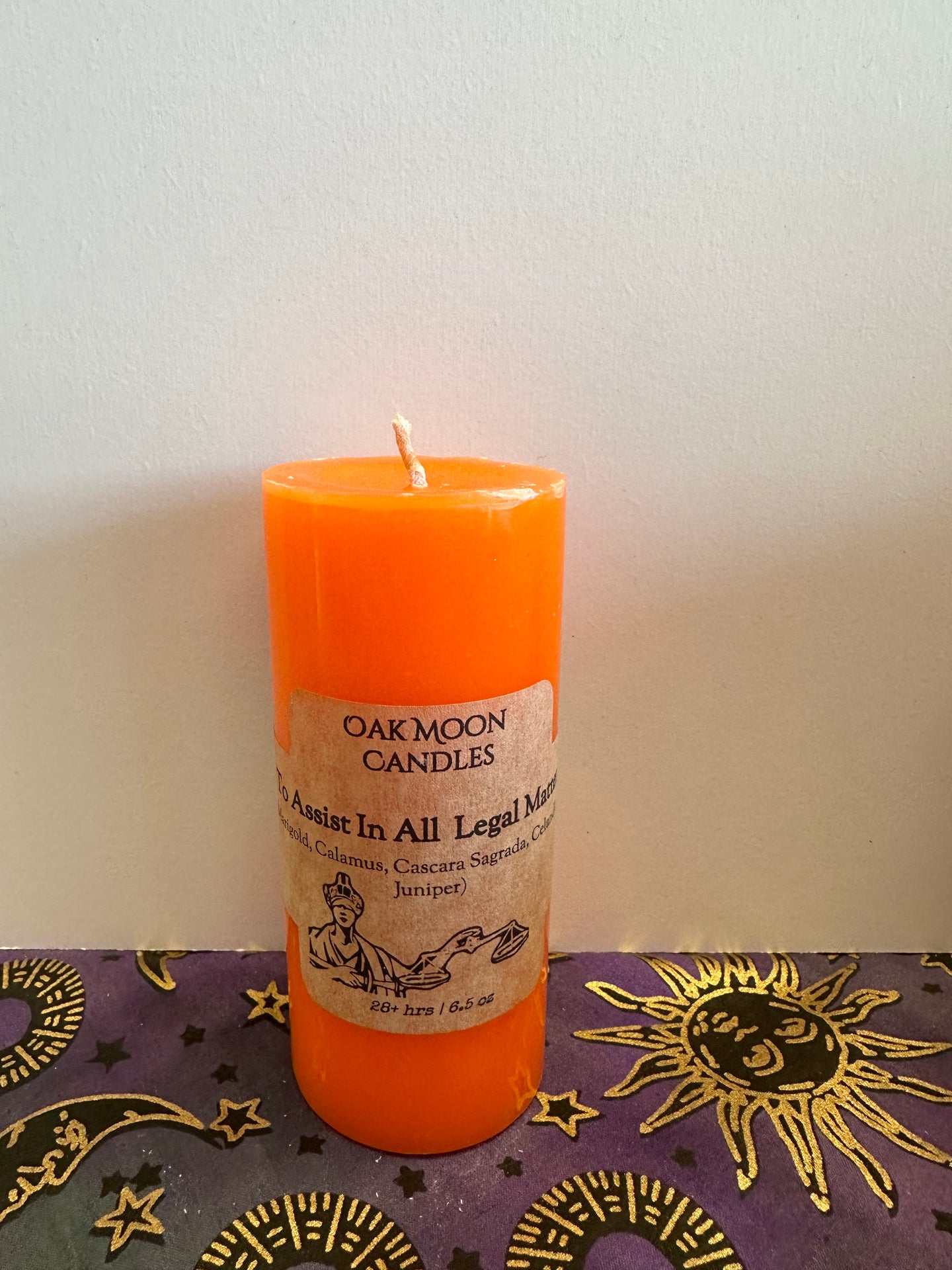 Legal Pillar Candle