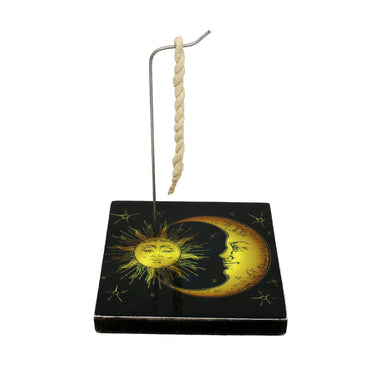 Sun and Moon Incense Ash Catcher